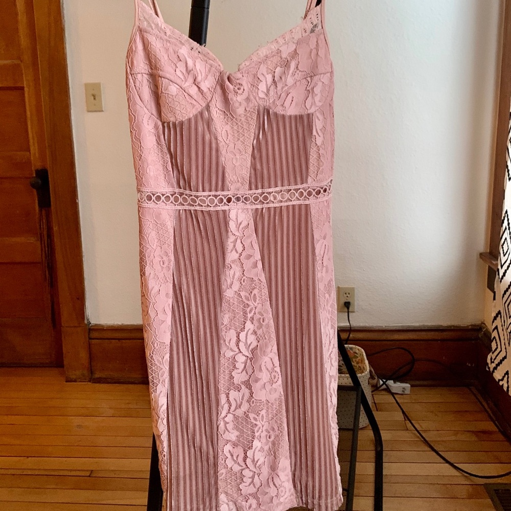 Pink valentines dress